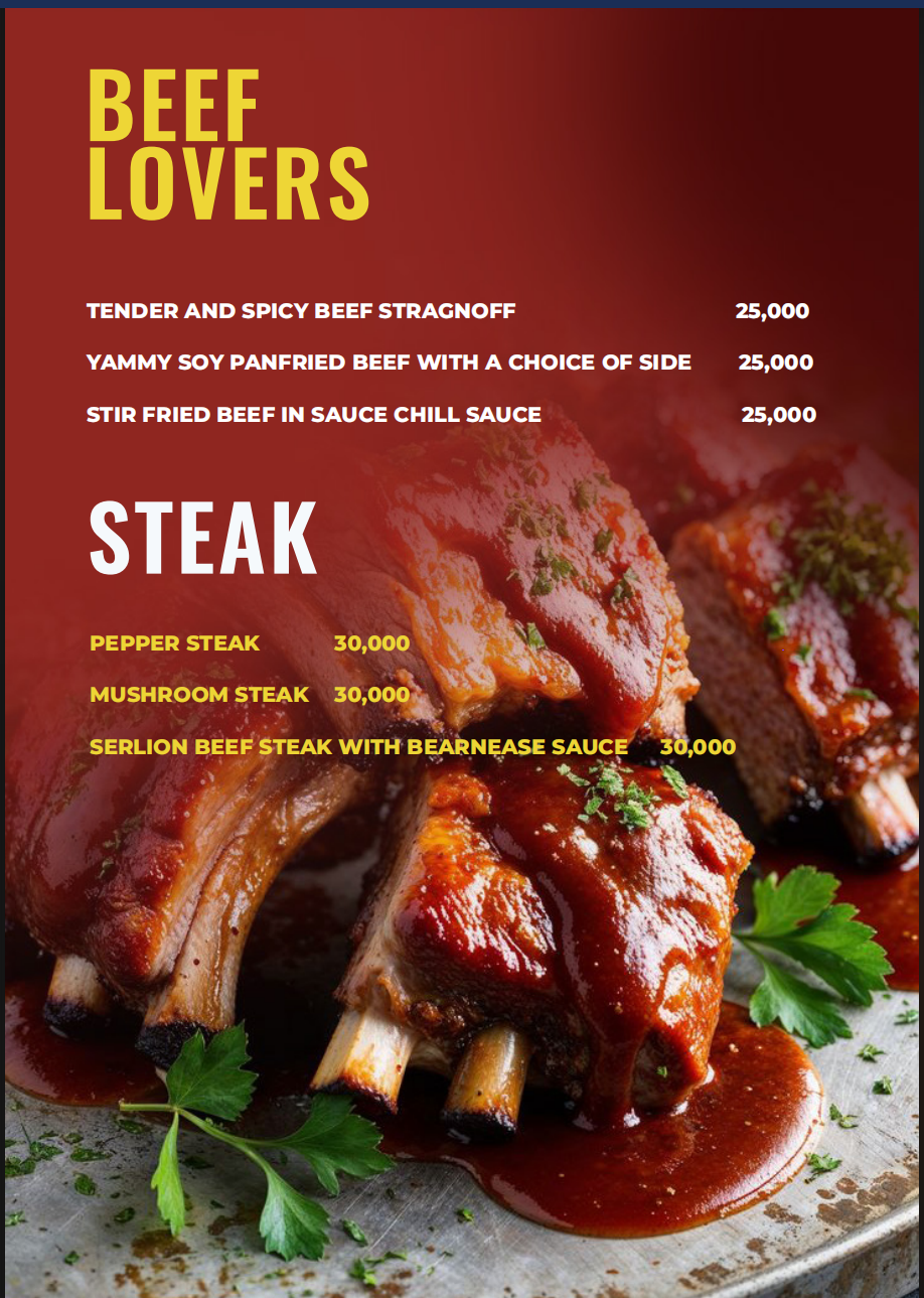 Beef & Steak